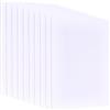 BENECREAT 10 Confezione di Fogli di Schiuma PVC Bianca, Pannello In Schiuma Rigida di 40x30cm (Spessore 3mm) per Progetti Fai Da Te, Montaggio Artigianato Modellismo Esposizione D'Arte