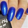 MI-NY Smalto Semipermanente Peel Off Lac blue, Lapis Blue, Gel senza Base e Top Coat, Rimozione con Acqua Calda, Formula Vegan Friendly, Durata Fino 15 Giorni, Manicure Rapida in 5 minuti