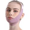 Haybelove Fascia Doppio Mento Donna e Uomo, Maschera Lifting Viso V-Line Riutilizzabile, Guaina Viso per Sollevare Guance Cadenti e Definire Jawline