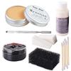 Mysense Kit di trucco per cicatrici in lattice liquido SFX per cicatrici finte ustioni con gel sanguigno coagulato e spatole spugne Q-tips