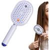 Ancsttu Spazzola Per Capelli Bagnati | Pettine Massaggiante Vibrazione Nebulizzazione - Con Luce Rossa D'Aria Elettrico A Nebulizzazione | Per Ragazze Donne Pulizia Cuoio Capelluto Styling