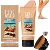 KTouler Trucco per le gambe e il corpo con pennello, correttore di fondotinta a lunga tenuta, tatuaggio cover up makeup,Flawless Looking Bronze Skin, Medium Golw 100 ml