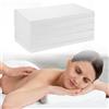 QWORK® 90 pezzi Lenzuola per lettino da massaggio usa e getta, tessuto non tessuto traspirante, 80 * 180 cm, ideali per saloni, spa, negozi di tatuaggi