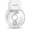 ANWIKE Tiralatte elettrico ultra leggero, 193 g, senza dolore, 3 modalità, 9 livelli con indicatore LED, tiralatte elettrico a mani libere con flange da 21/24 mm, basso livello di rumorosità