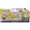 Giochi Preziosi Ooshies Minions Collectibles - Confezione da 5 topper a matita - Chance of Rare Limited Edition Gold Collector Pack - Mini figure per bambini dai 5 anni in su, accessori per la scuola, riempitivi per