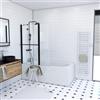 AURLANE FAC279 Pare Vasca da Bagno, Noir Mat