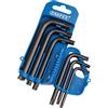 Draper TX8/6/B Tx-Star Key set, blu, pezzi