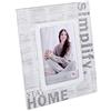 walther design Bianco 10 x 15 cm Cornice Ritratto in Legno con Decorazione letteringSimplify YS015W