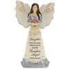 Pavilion Gift Company Elements - Statuetta di Angelo Custode, 15,2 cm, Colore: Viola