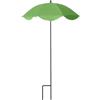 Litysfioti Ombrelli Per Piante Da Esterno, Ombrello Per Piante A Doppio Strato, Protezione Antipioggia E Antisole, Struttura In Alluminio Antivento 103x60cm, Regolabile In Altezza, Per Giardino E Vaso