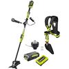 RYOBI Decespugliatore agli ioni di Litio 36V RBC36X26B - Testa Completa a Filo Singolo Diametro 1,6mm RAC114