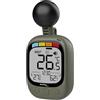 techno line technoline EA 3060 WBGT - Misuratore di stress termico con indicatore di temperatura e umidità, sistema di allarme WBGT, per interni/esterni, funzione di allarme, ideale per sport, lavoro e attività