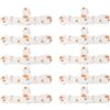 Dqsgiqe Salviette Assorbisudore per Reggiseno,10 Pezzi di Inserti Protettivi ad Assorbimento Rapido | Fodera Reggiseno Assorbente | per Sport Escursioni Trekking Arrampicata Viaggi Palestra Yoga