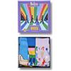 Happy Socks Set regalo The Beatles con 3 paia di calzini in cotone sostenibile: calzini divertenti e colorati per gli appassionati di musica