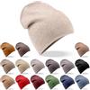 yanopurna Berretto di Lana Unisex in Cashmere - Cappello Invernale da Donna 100% Tessuto A Mano - Morbido E Caldo Cuffietta Uomo - Prodotto in Nepal