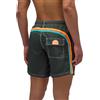 SUNDEK Costume da bagno da uomo con elastico in vita, lunghezza 40,6 cm, cavallo 19,1 cm, 55101 - Pino, Large
