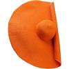 WINBST Cappello estivo da donna, con tesa larga, oversize, da spiaggia, con protezione dai raggi UV
