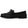 Sperry Scarpa da barca originale da uomo con 2 occhielli, nero, 42 EU
