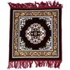 ASHIRWAD Puja Aasan Tappeto in velluto di lana Pooja Aassan tappetino per meditazione Aasanam tappeto materasso | AE000130-03 (marrone-3)