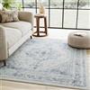 HUGEAR Vintage Tappeto Salotto Blu Tappeti 120x180cm Soggiorno Antiscivolo Lavabile in Lavatrice Tapette Camera da Letto Sala Ufficio Bambina Bambino Pelo Corto Grande Carpet