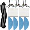 Chuancheng 15 pz Aspirapolvere Accessori Kit per Yeedi K650 Robot di Ricambio 1 Spazzola Principale 4 Filtro Hepa 4 Panno Mop 6 Spazzola Laterale