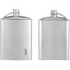 ATiAP - Fiaschetta in titanio con imbuto, 260 ml, per esterni, portatile, con tappo (260 ml)