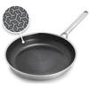 GreenPan APEX Padella Ceramica Antiaderente con Diamanti, 28 cm, Adatta Utensili Metallo, Senza PFAS, Compatibile Induzione, Adatta Forno 220 °C, Manico Acciaio Inox, Nero Opaco