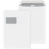 ÖKI Buste formato C4, 50 pezzi, con chiusura adesiva, finestra sinistra, 229 x 324 mm, 90 g, colore: bianco