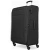 Franky Melbourne 3.0 - Valigia e trolley L | Bagaglio morbido con 4 ruote, scomparto per camicia, manico bloccabile, piega estensibile, cinghia di imballaggio, serratura a combinazione, targhetta