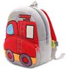 PROTAURI Zainetto Asilo Bambini 1-4 Anni 6.2L, Feuerwehrwagen | cinturino pettorale riflettente impermeabile leggero traspirante