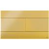 OLI Placca di Comando Slim Dual Oro per Cassette WC ad Incasso OLI - OL0154962 Nero Opaco