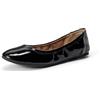 Amazon Essentials Ballerine Belice da donna, vernice nera, 38