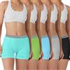 LALESTE 3 Inseam Womens Cotton Boxer Briefs Underwear Boy Shorts Panties for Women 5 Pack