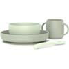Suavinex Set svezzamento silicone +6m verde - suavinex