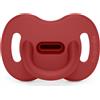 Suavinex Succhietto silicone fisio sxpro 0/6 rosso peperoncino - suavinex