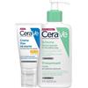 CeraVe Kit Pelle Mista Schiuma Detergente e Crema Idratante SPF30 1 pz Set
