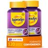 Supradyn Ricarica Notturna, Melatonina Per Dormire, con Vitamina B6, Passiflora e Melissa - Forte 1mg Adulti 120 caramelle gommose mirtillo 270 g Caramelle