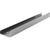 Rea Mensola Doccia SF04 60cm steel brush Organizer Portaoggetti in acciaio inossidabile Mensola Bagno da muro (Acciaio spazzolato)