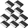 Beavorty Cassette Eleganza Musicali Porta in Plastica Design Ps Classica Retro Funzionalita Scatola di Conservazione 10 Pezzi Multifunzionale ed Audiocassette