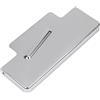 XMMT cromo Copertura della scatola della batteria superiore Compatibile con Harley Low Rider FXD Dyna Super & Wide Glide 1997-2005
