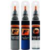 F FIRANTO FIRANTO Kit Riparazione Vernice Auto per Honda Motorcycles PB-324C Candy Xenon Blue - Set rimuovi Graffi per Vernice Auto 3in1-15ml Primer, Pennarello ritocchi Vernice, Vernice lucidante
