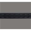 ZURRSCHIENEN.COM Binario Airline 2 m, forma quadrata, 34 x 9,6 mm, nero anodizzato C35, guida Airline in alluminio, guida di ancoraggio Made in Germany