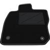 Somer Car Tappetino Auto SOLO LATO GUIDA 1pz compatibile con Volkswagen Golf 8 eTSI 2020-2026 | 1 tappeto su misura in moquette