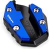 YADFUNMO Compatibile con TMAX 560 TECH MAX T MAX 560 TMAX560 T-MAX560 2020-2025 2026 Accessori per Moto CNC Kickstand Piatto Piedistallo Laterale Estensore Pad