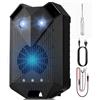AUTOUTLET Repellente ad Ultrasuoni per Auto 18-36kHz,Supporta Batteria/USB/Alimentazione Elettrica dell'auto 12V,Funzione di Avvio/Arresto Automatico,Ultrasuoni per Topi con Luce LED,1 Pezzo