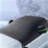 XFEU_sp Copri Parabrezza Antighiaccio per Ford ECOSPORT 2013-2023 2024 2025, Copri Parabrezza Auto, Copertura Parabrezza Auto, Anti Neve Gelo Polvere Pioggia Parasole UV,B