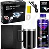 SEO-FANALLY Rinnova Fari Auto Kit 650 ml - Kit Lucidatura Fari Auto, Pulisci Fari Auto Opachi, Rinnova Fanali per Riparazione Ingiallimento Graffio Sfocatura Ossidazione