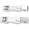 PFOJDHAS Per R1200RT 2004-2018 R1250RT 2018-2024 F750 F800 GS. Pedane passeggero motocicletta, poggiapiedi posteriori(Silver)