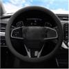 TYIOMNB Coprivolante Auto, per Toyota RAV 4 RAV4 2019-2024 2025 2026 Coprivolante Antiscivolo in Silicone Traspirante Copri Volante per Auto, Morbido,A