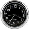 Kacepar Orologio da auto, KACEPAR Mini orologio al quarzo per cruscotto auto, orologio luminoso e universale, per auto, casa, bici, barca, regalo, portatile autoadesivo